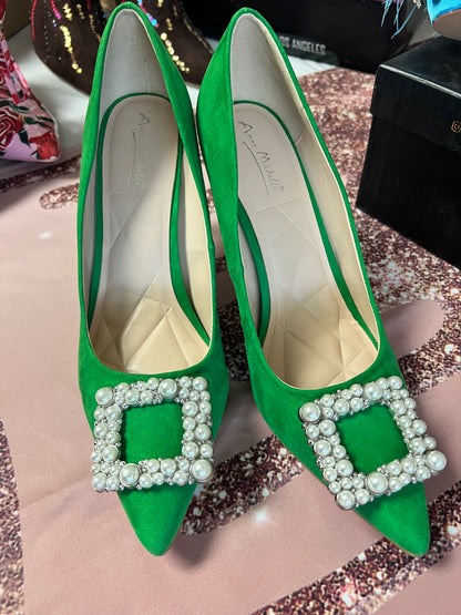 Green with Envy Heels