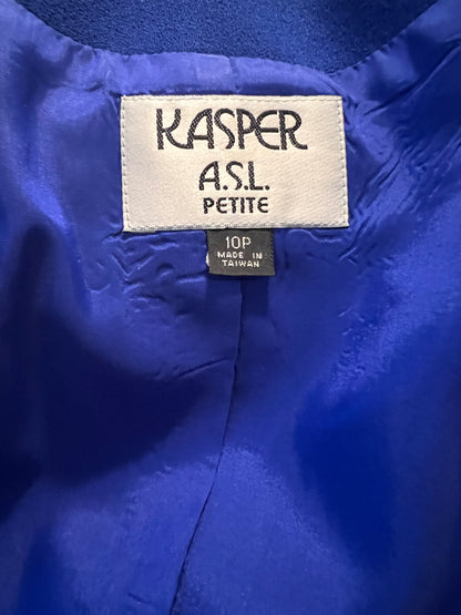 Vintage Kasper ASL Petite 2-Piece, Size 10P