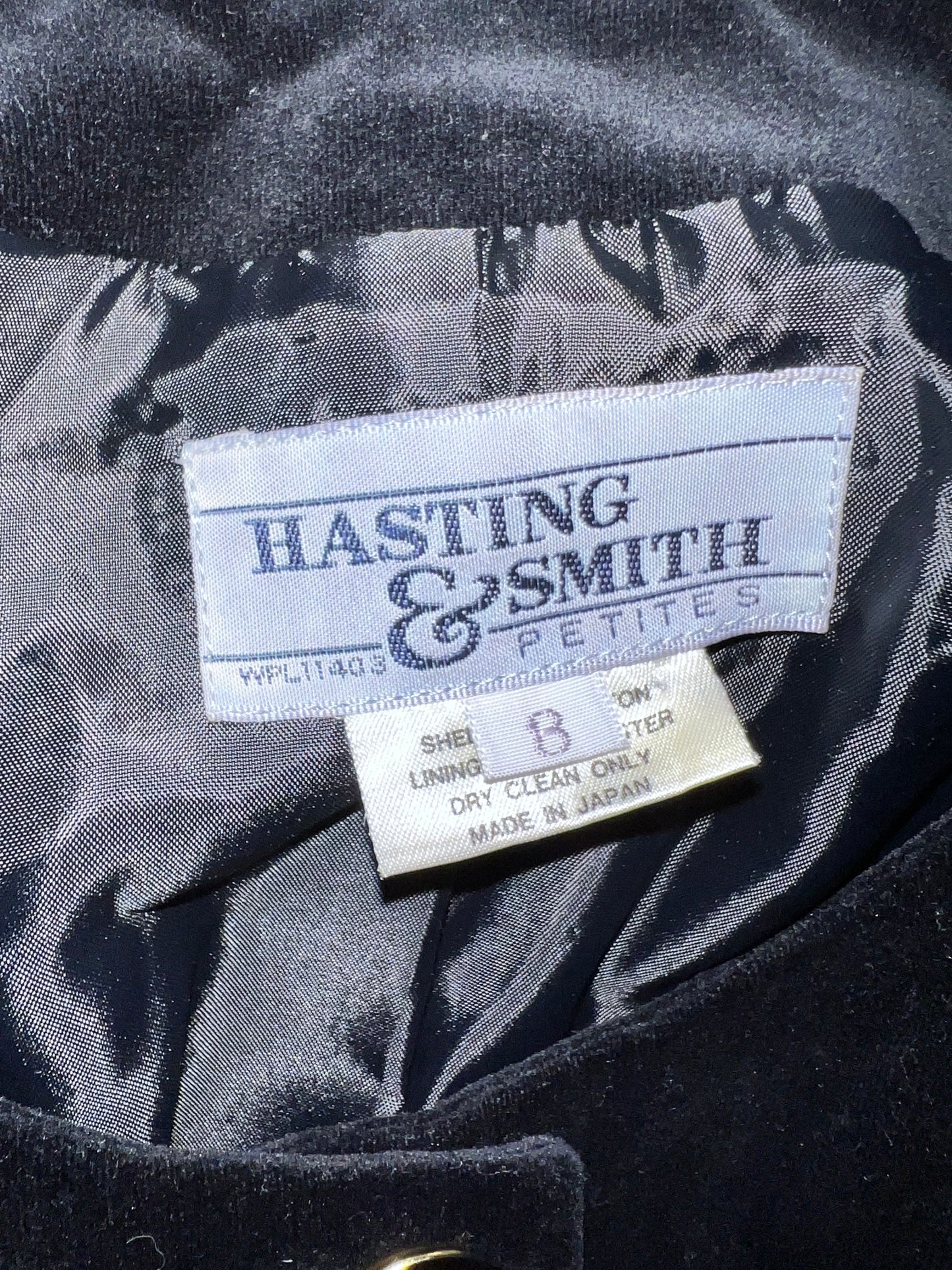 Vintage Hasting & Smith Petite Jacket
