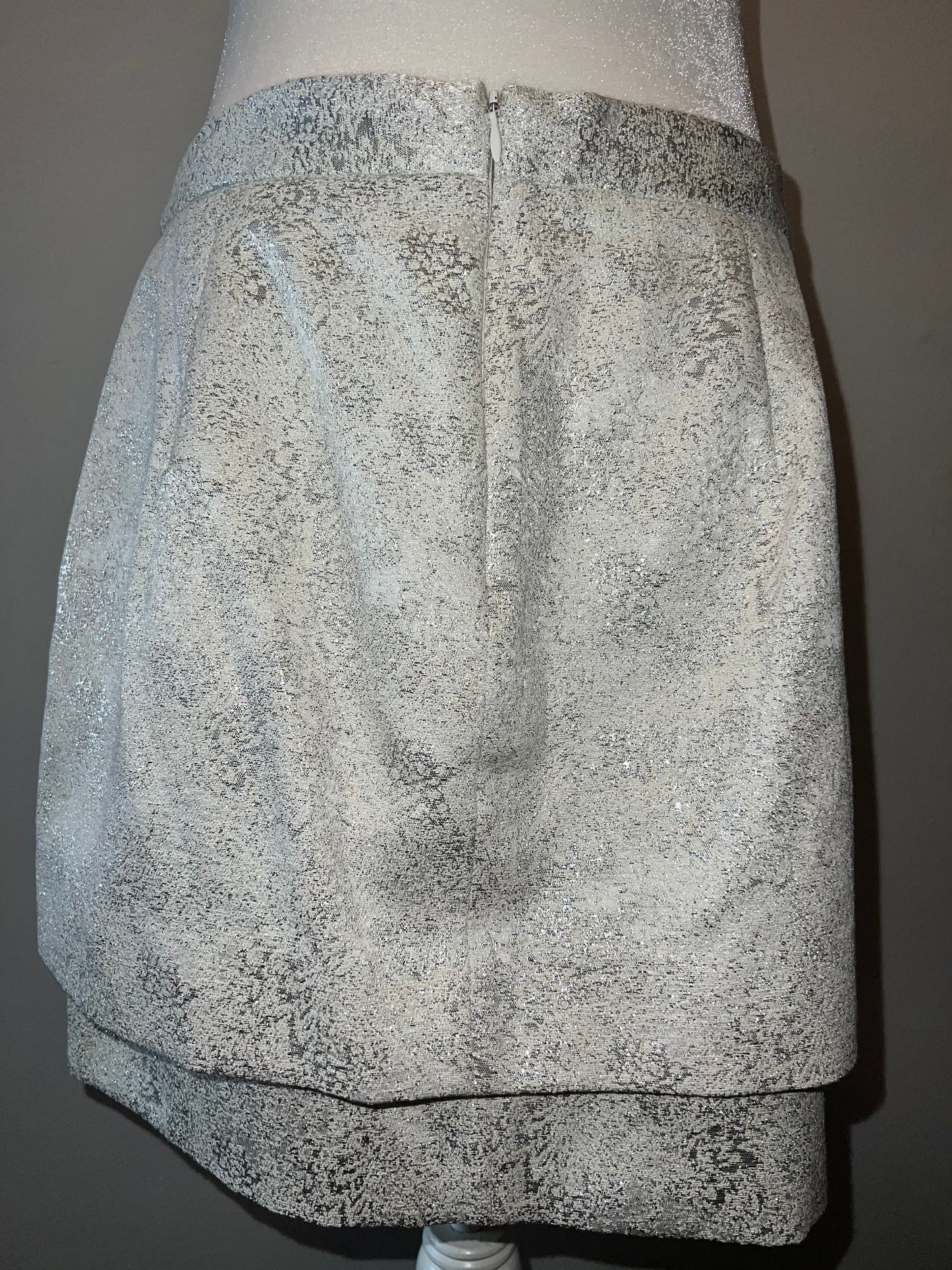 Zara Mini Tulip Layered Skirt